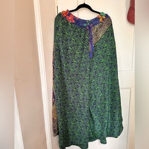 Kantha Bae silk lounge pants